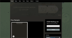 Desktop Screenshot of everythinginslowmotion.com